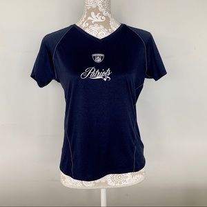 [3 for $30] Reebok New England Patriots Pats NFL Navy Blue Silver Football Shirt